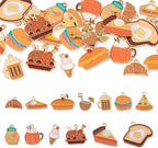 Enamel Food Charms Cute Assorted Food Pendants Sweet Dessert Charms by BoutigemJewelry