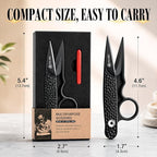 Premium Sewing Scissors, Sharp Precision Thread Snips - Image 3