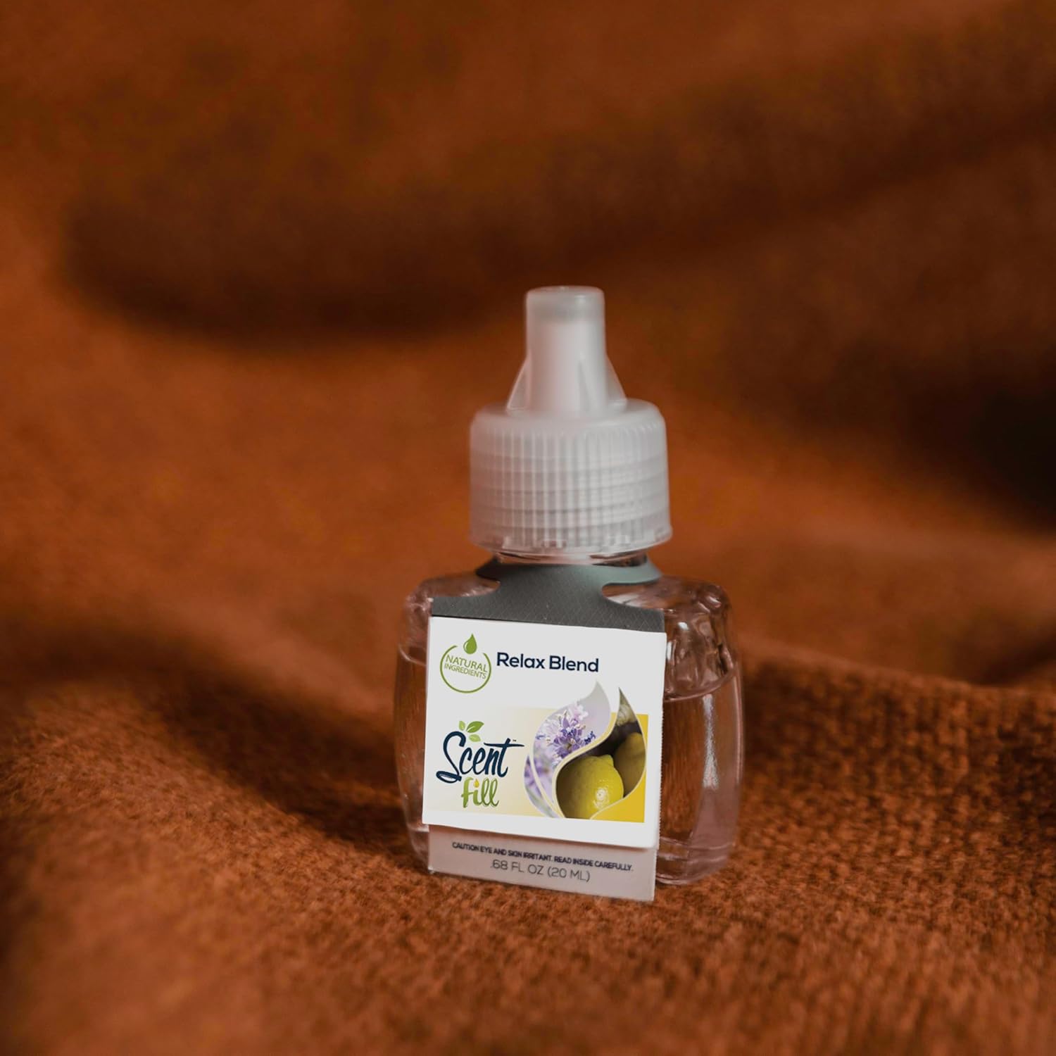 Scent Fill Relax Blend Plug in Air Freshener, Scented Oil Refills, 2 Refills + Diffuser