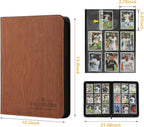 9 Pocket Card Binder, Premium Zip Trading Card Binder, 540 Double Sided Pocket - Image 2