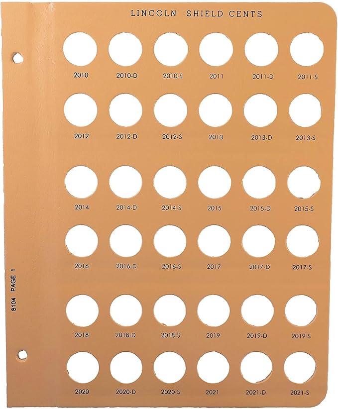 Dansco US Lincoln Cent Coin Album - Image 4