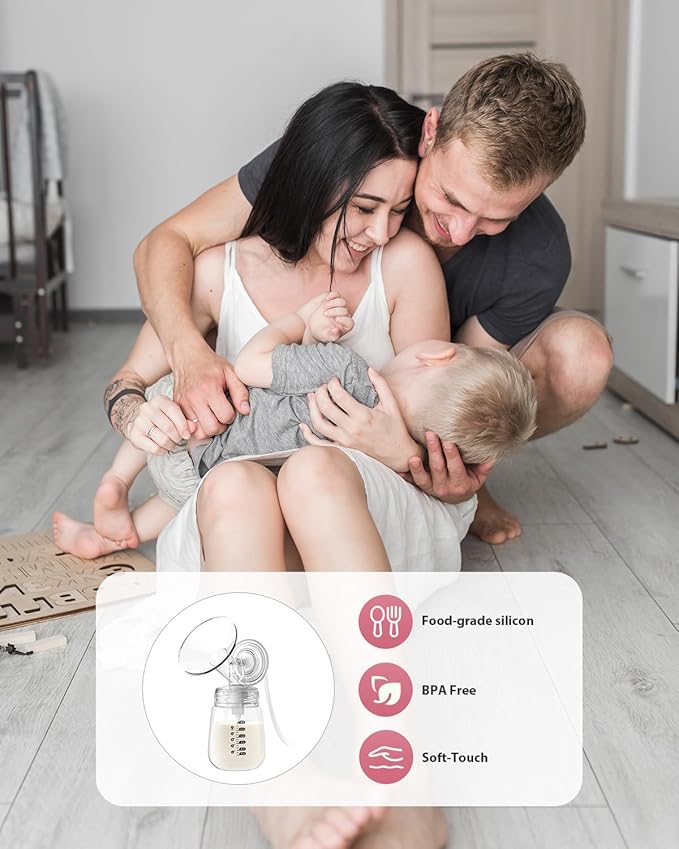 Electric Breast Pump Parts Compatible with Spectra S1/S2/9 Plus, 2Pcs Duckbill Valves and 2Pcs 30mm Flange (Not Original Spectra Accessories)