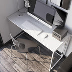 alawooder 39.4" Folding Desk: No Assembly, Wood Top - Image 9