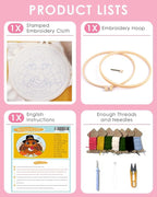 TCDZMYGS Turkey Punch Needle Kit, Thanksgiving Punch Needles Kits - Image 4