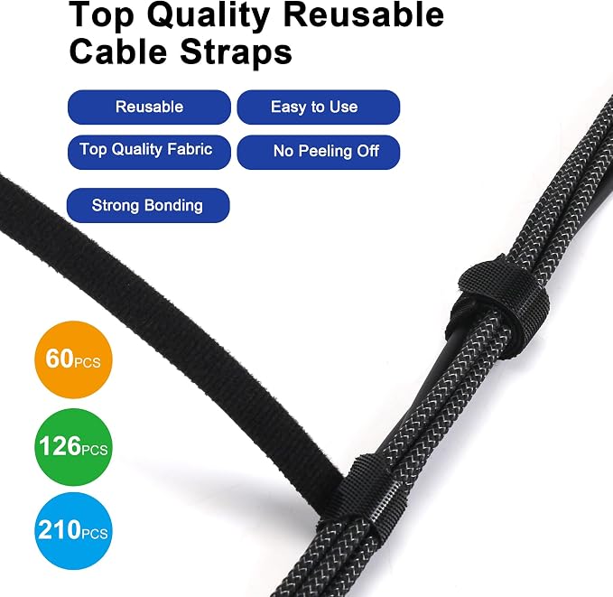 Nettbe Reusable Cable Ties - Image 6