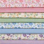 Cotton Fabric DIY Making Supplies Quilting Patchwork Fabric Fat Quarter Bundles by Antetek