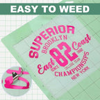 Pink Permanent Vinyl for Cricut Cutting Machine, Waterproof, Durable Pink Vinyl - Image 3