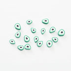 100pcs Green Avocado Polymer Clay Spacer Beads - Image 6