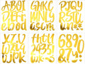 Outus 576 Pieces 8 Sheets Letters Stickers Self Adhesive Vinyl Letter Alphabet by Outus