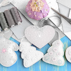 YOUEON 2 Pcs Large White Felt Fabric - Image 6