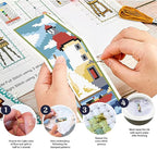 FREEBLOSS 6 Set Bookmark Cross Stitch Kits Cross Stitch Bookmark Kit - Image 4