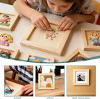 FSWCCK 15 Pack 6 x 6 inch Wood Panel Boards, Unfinished Wood Canvas Panels - Image 7