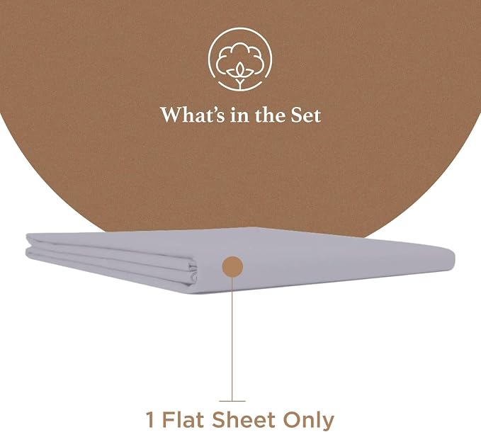 Good Sleep Bedding Flat Sheet Twin XL - Image 2