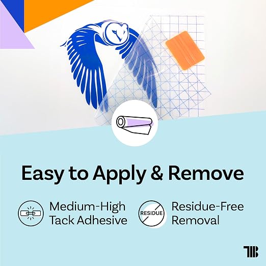 TapeManBlue Clear Transfer Tape - Image 2