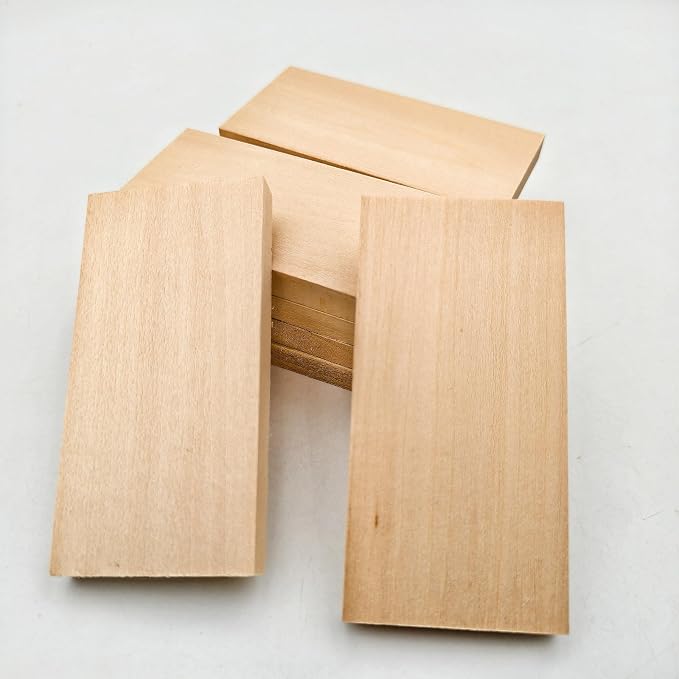 10PCS Unfinished Basswood Blocks - Image 6