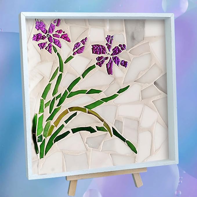 BOOPANREE Sea Glass Art Kit, DIY Resin Beach Art Kit, DIY Mosaic Arts and Craft by Unknown