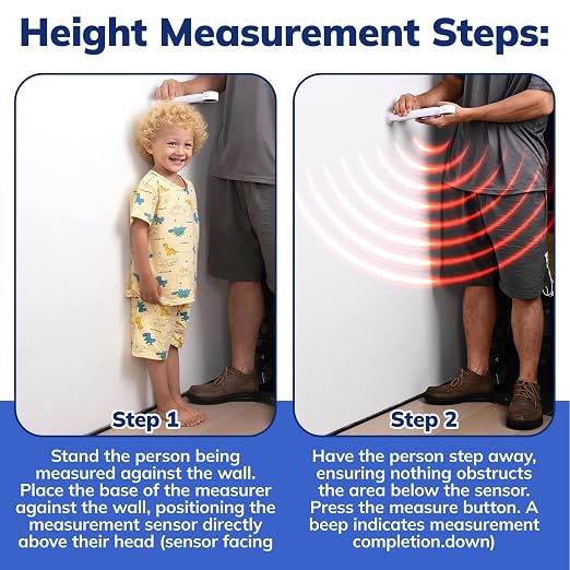 Portable Height Measurement for Kids & Adults | 3-Second Infrared Digital - Image 7