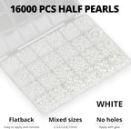 16000Pcs Flatback Pearl Rhinestone - Image 3