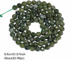 4mm 90pcs Southern Jade Tiny Gemstone Beads - Image 3