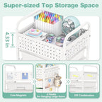 4 Drawer Rolling Storage Cart - Image 4