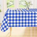 Smiry Rectangle Table Cloth, Waterproof Vinyl Tablecloth by Smiry
