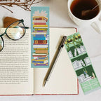 KYOQFVN Bookshelf Cross Stitch Bookmarks - Image 4