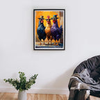 MBNTJHT Chicken Paint by Numbers Kit - Image 3