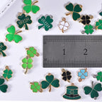 Bulk Gold Enamel Charms for Jewelry Making, Colorful Metal Charms Pendant for - Image 6
