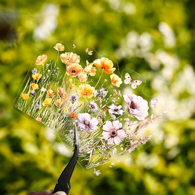160 Pcs Wildflower Stickers, Waterproof Botanical Stickers - Image 3