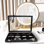 Wudygirl Jewelry Tray 12 Grid Jewelry Organizer - Image 2
