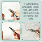 Mr. Pen- Pliers for Jewelry Making, 3 Pack, Chain Nose | Round Nose Pliers Set - Image 5