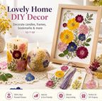 180 pcs Dried Flowers for Resin, Natural Flowers and Leaves Kit - Image 5