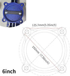 6-Inch Heavy Duty Bench Vise Ductile Iron Bench Vise 360° Multi-Purpose Bench - Image 7