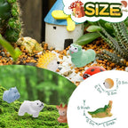 80 Pcs Mini Resin Animals 80 Styles Resin Animals Figurines Bulk - Image 7