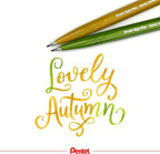 Pentel Fude Touch Sign Pen, Felt Pen Like Brush Stroke - Image 4