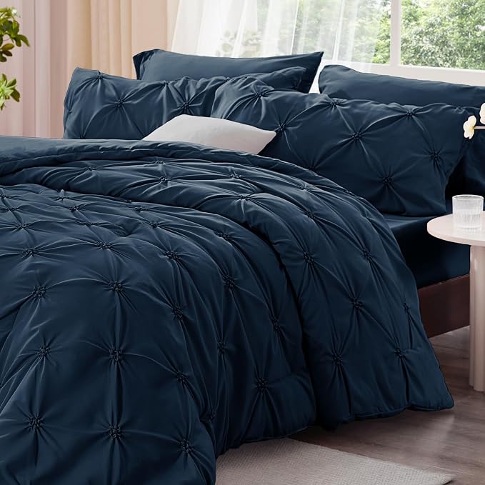 BEDELITE Navy Queen Comforter Set - Image 2