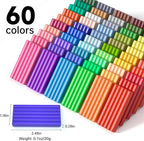Shuttle Art Polymer Clay Kit, 60 Colors Oven Bake Clay - Image 2