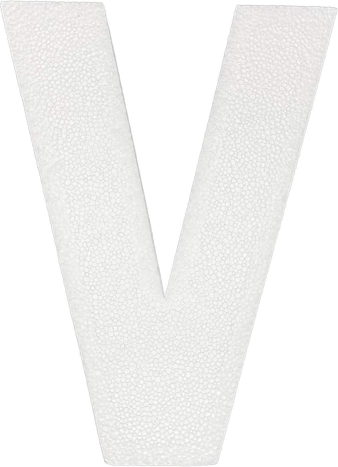 12 Inch Smooth Foam Letters by Crafts+Central