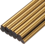 uxcell Mini Hot Glue Sticks for Glue Gun 7mm x 100mm Bronze Gold 12pcs by uxcell