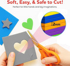 Self-Adhesive EVA Foam Sheets for Crafts – 2mm Thickness 8 Grey Sheets - Image 4