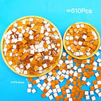 500G/ 1.1LB Bulk Crystal Mosaic Tiles - Image 3