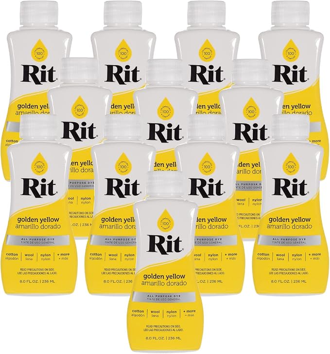 Rit Dye – 8 Oz. Liquid Fabric Dye by CraftCounty