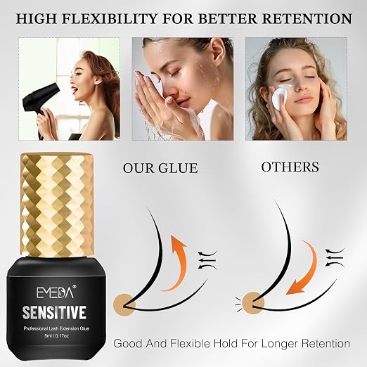 EMEDA Sensitive Lash Extension Glue - Image 4