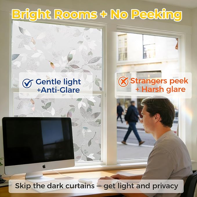 OHTMERU Window Privacy Film Decorative - Image 2