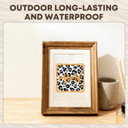 Tintnut Black White Leopard Permanent Vinyl Adhesive Vinyl 8 Pcs 12x10in | - Image 5