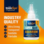 WoldoClean Aquarium Super Glue Gel 50g Fish Safe - Image 2