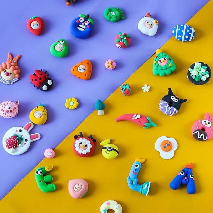 Modeling Clay - 50 Colors Air Dry Clay, DIY Molding Magic Clay - Image 3