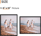 upsimples 8x10 Picture Frame Set of 3, Made of High Definition Glass - Image 4