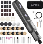 Katerk 3.7V Mini Cordless Rotary Tool Kit, 5-Speed Mini Craft Tool | 70 Pcs by Katerk