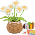 kgxulr Crochet Kit for Beginners, Little Daisy Crochet Kit Beginner Crochet by kgxulr